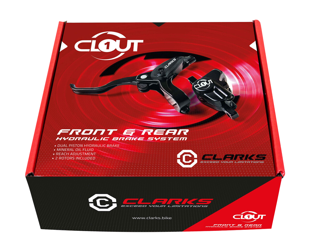 Clarks Clout 1 Hydraulic Front & Rear Disc Brake