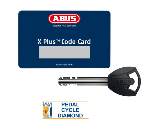 ABUS Granit XPlus 540 U-Shackle Lock 230mm (Diamond Sold Secure)