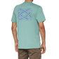 100% INFINITEE Short Sleeve T-Shirt Ocean Blue