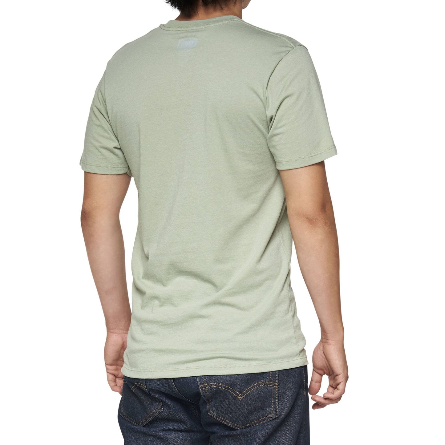 100% Pecten T-Shirt Slate Green