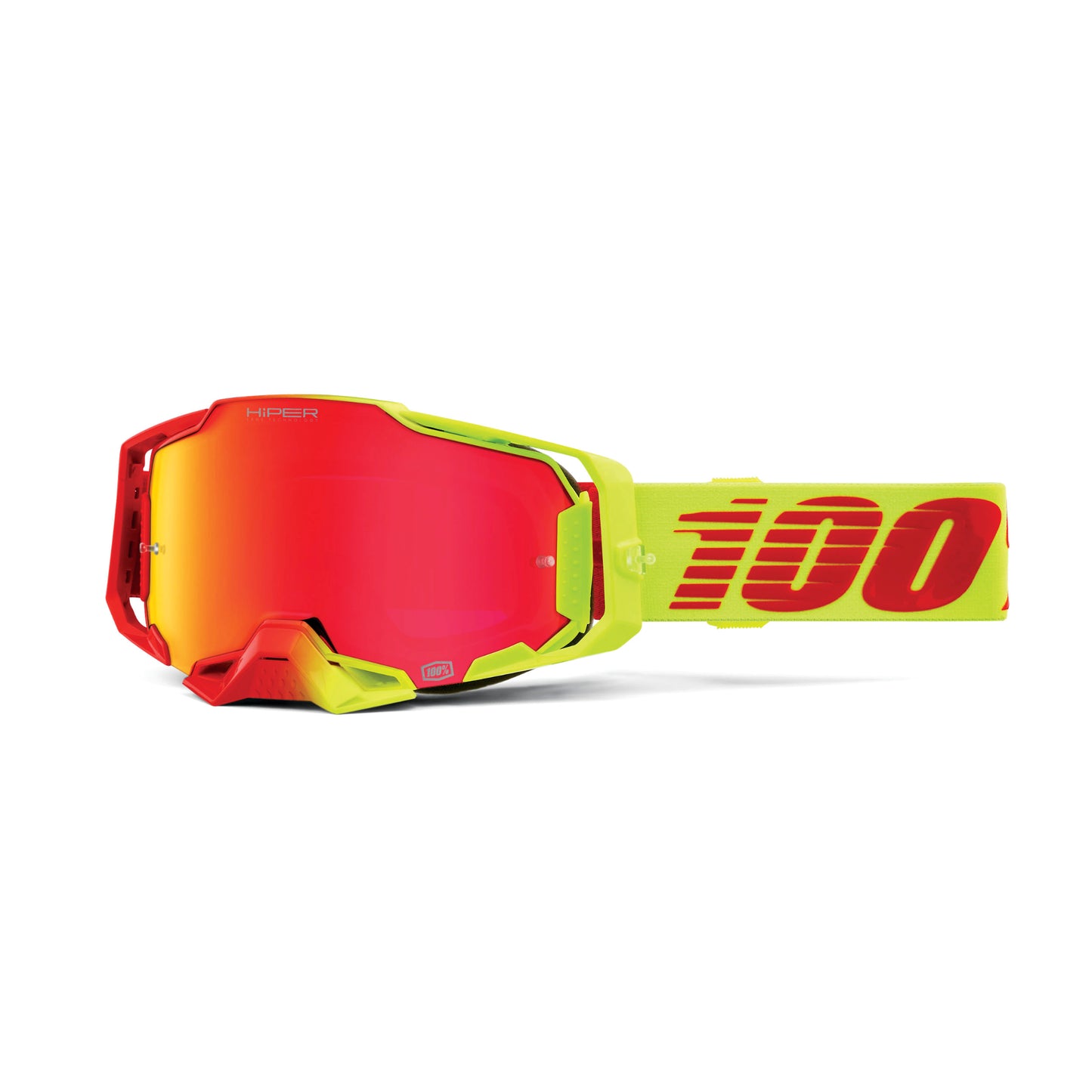 100% Armega Goggle - HiPER Red Mirror Lens