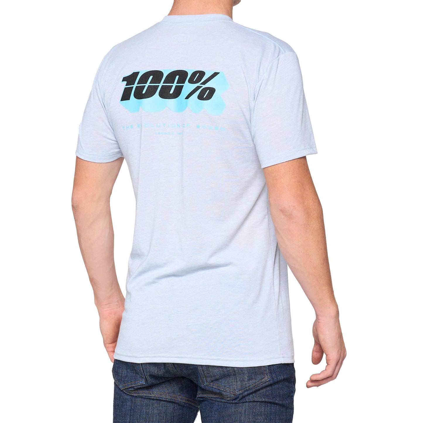 100% Jari Tech T-Shirt Light Grey