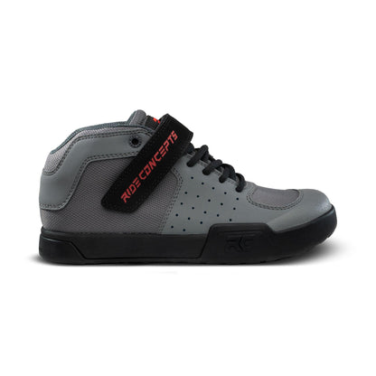 Ride Concepts Wildcat Youth Shoes Charcoal / Red
