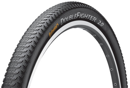 Continental Double Fighter III Rigid Tyre in Black
