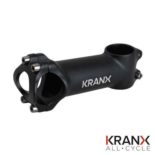 KranX 31.8mm Alloy A/Head 1 1/8" +/-7 Stem in Black