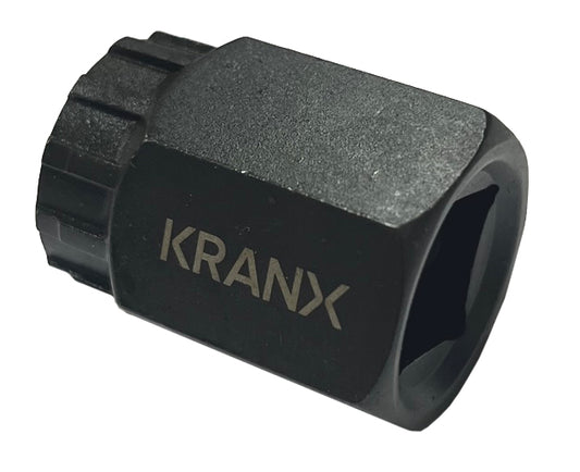 KranX 2-in-1 Cassette/Freewheel Tool in Black